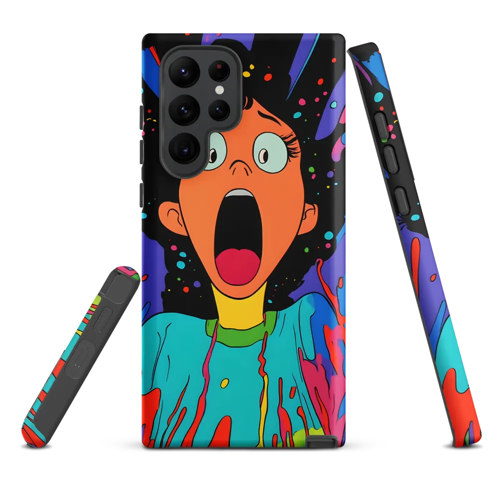 Eruption of Emotion | Phone Case |  S22 Ultra | Tough Case | Matte