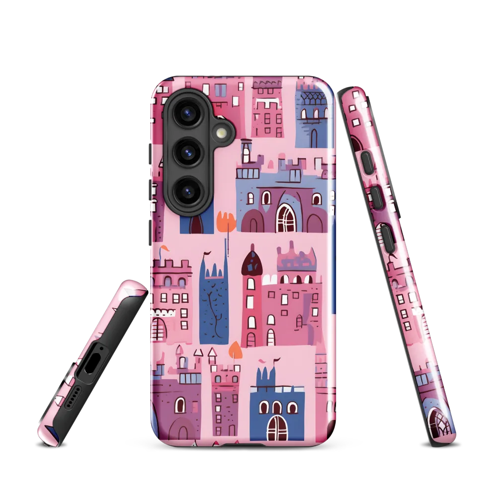 Whimsical Castles: A Playful Tapestry | Phone Case |  S24 | Tough Case | Glossy
