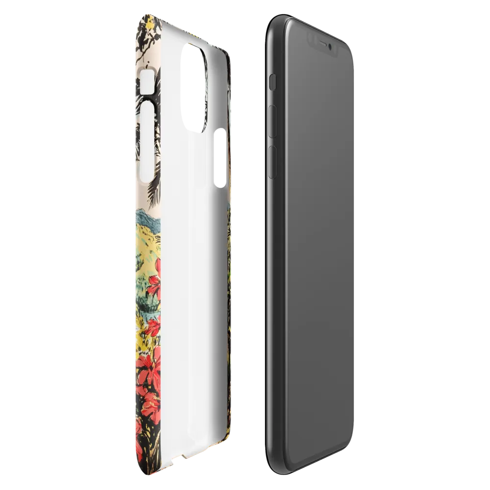 Tropical Serenity | Phone Case |  11 Pro Max | Snap Case | Glossy