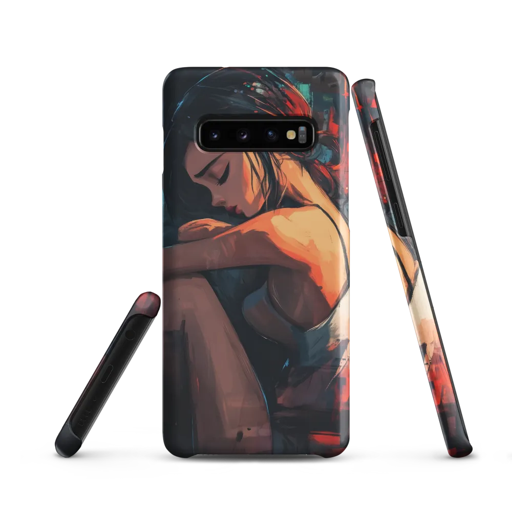 Contemplation in Color | Phone Case |  S10 | Snap Case | Matte