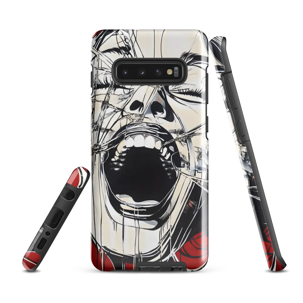 The Unveiling of Inner Turmoil | Phone Case |  S10 Plus | Tough Case | Glossy