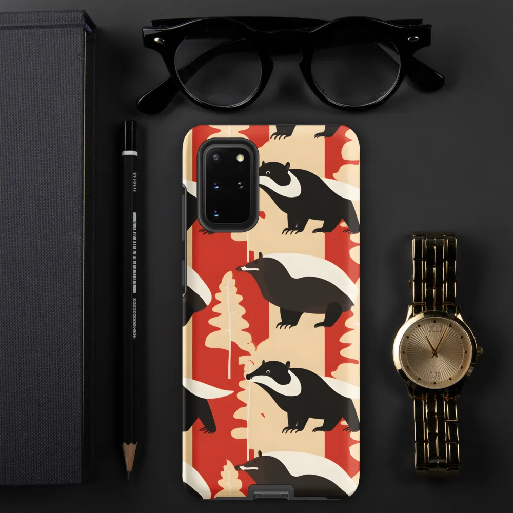 Wildlife Pattern: The Badger Tale