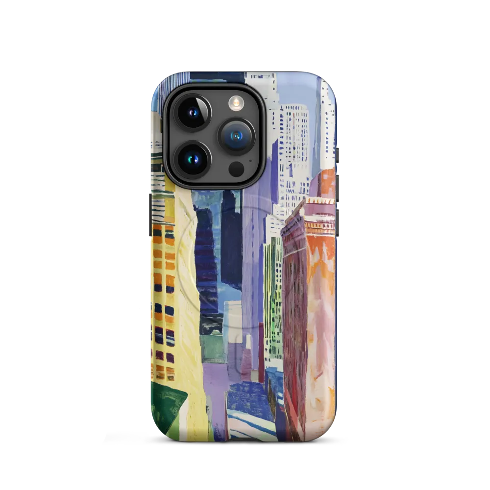 Urban Symphony in Color | Phone Case |  15 Pro | MagSafe® Tough Case | Matte