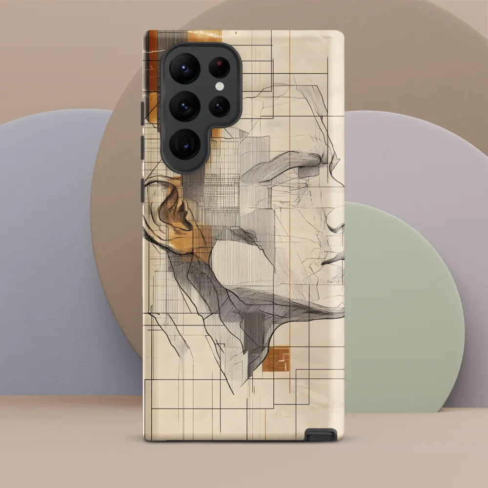 Geometric Reverie | Phone Case |  S22 Ultra | Tough Case | Matte