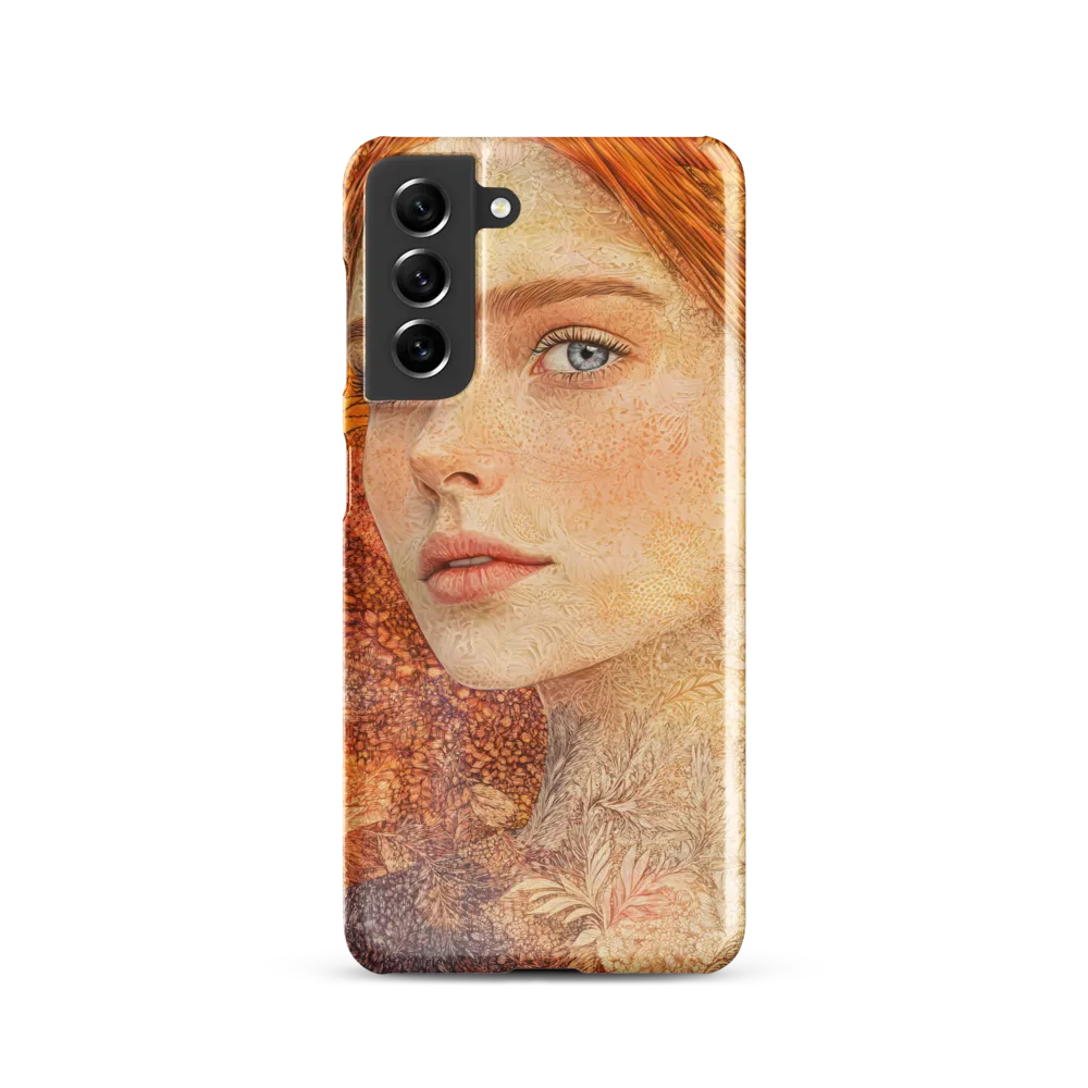Embracing Autumn's Glow | Phone Case |  S21 | Snap Case | Glossy