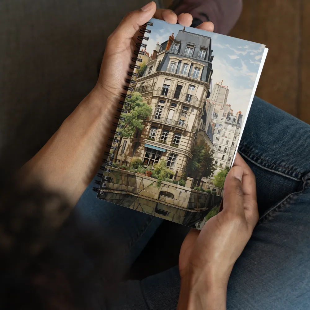 Reflections of Paris | Spiral Notebook