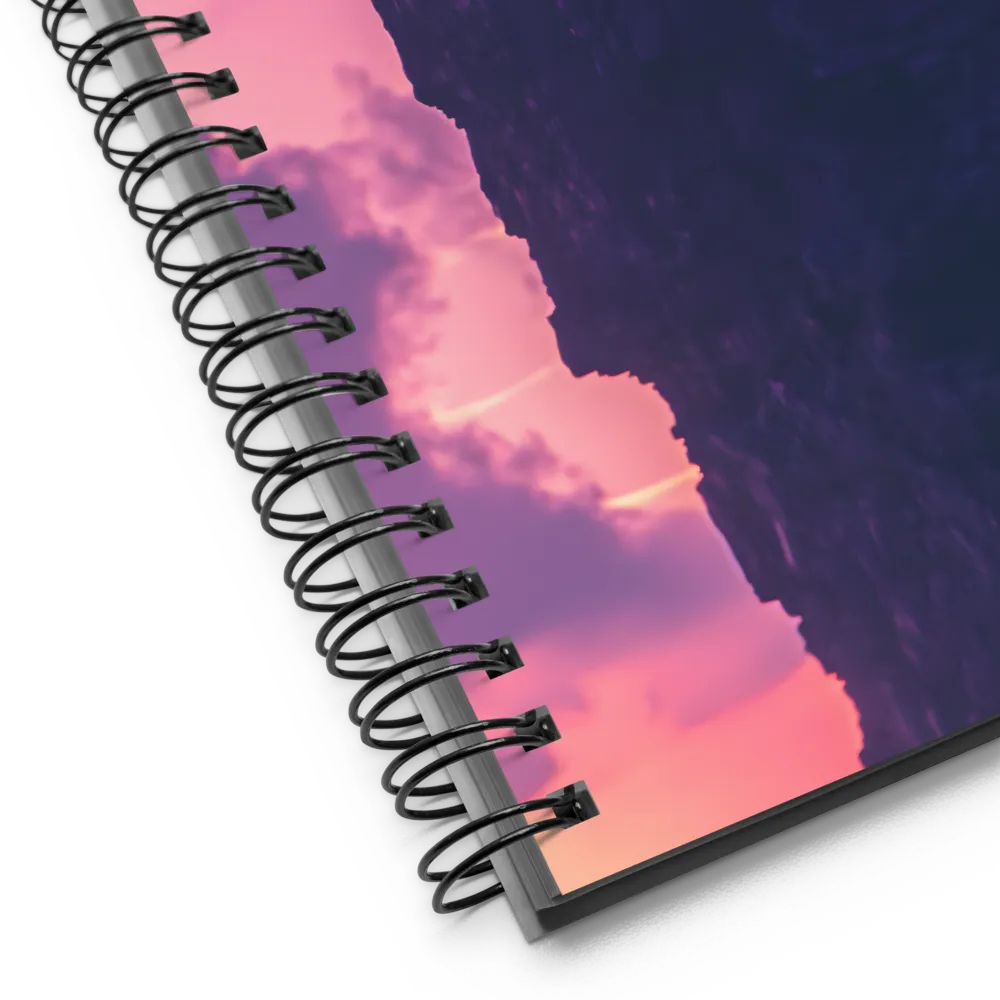 Solitude on the Edge | Spiral Notebook