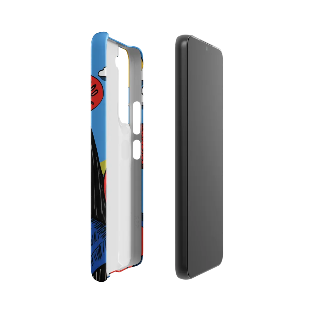 A Playful Journey Through Whimsical Woods | Phone Case |  S22 | Snap Case | Matte