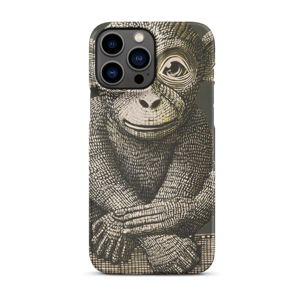 Intricate Primate Portrait