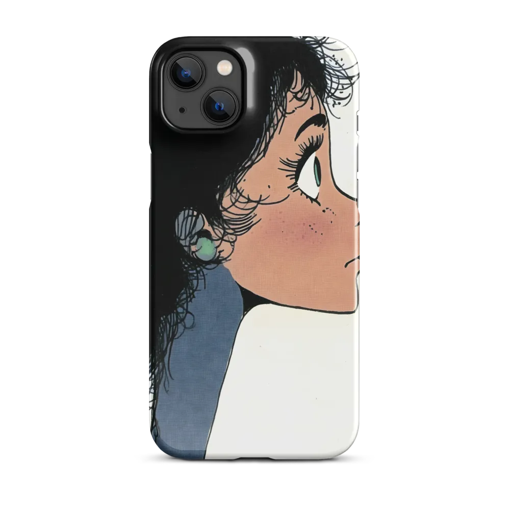 Whispers of Contemplation | Phone Case |  14 Plus | Snap Case | Glossy