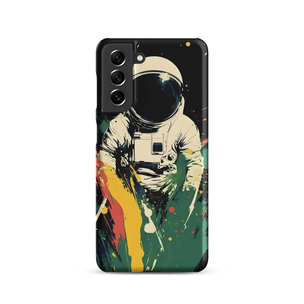 Cosmic Splash: The Astronaut's Journey