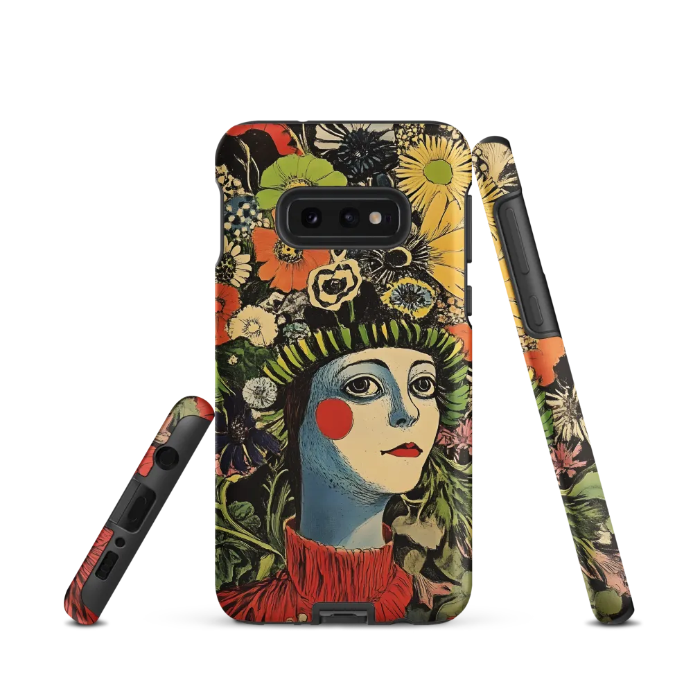 Floral Whimsy: A Portrait of Nature's Embrace