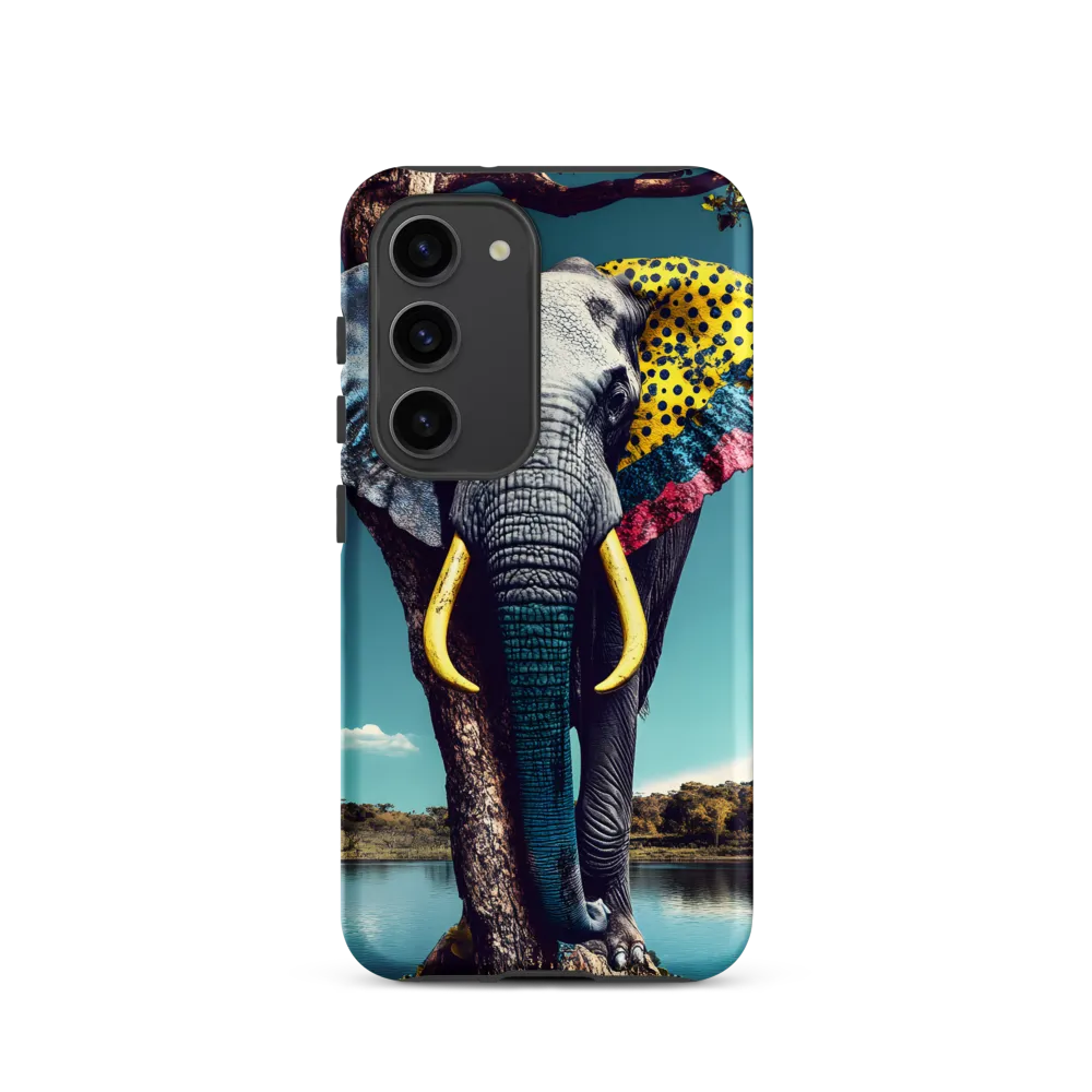 Playful Elegance: The Surreal Elephant