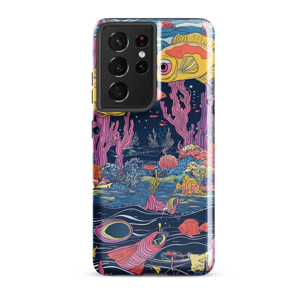 Underwater Dreamscape: A Playful Encounter