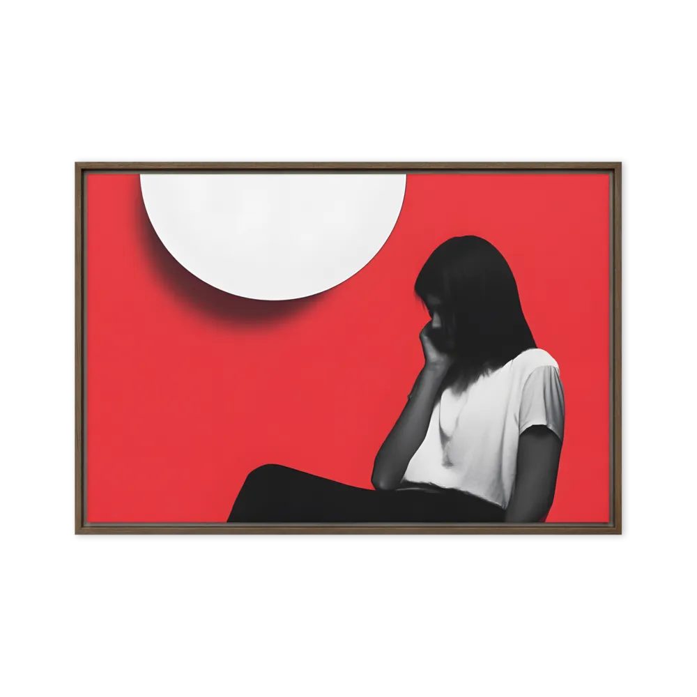 Contemplation in Red
