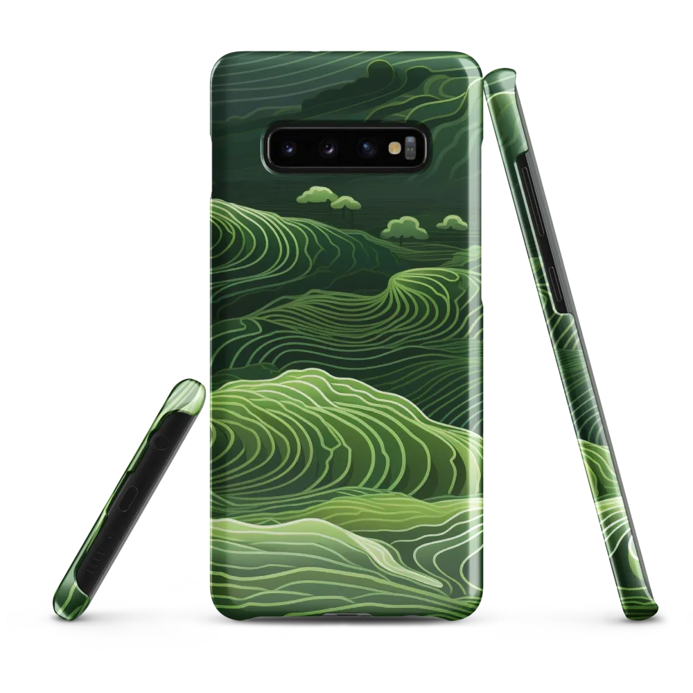 Whispers of Green Hills | Phone Case |  S10 Plus | Snap Case | Glossy