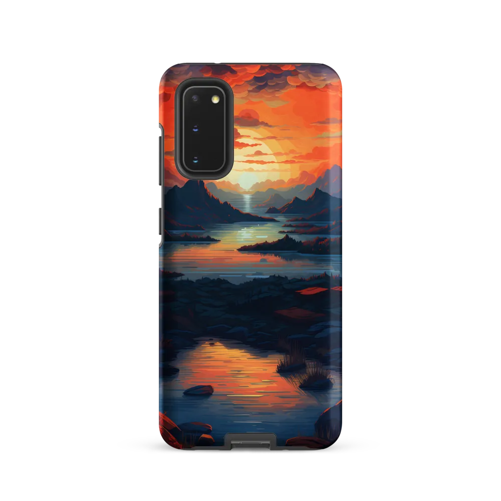 Ethereal Evening: A Digital Dusk