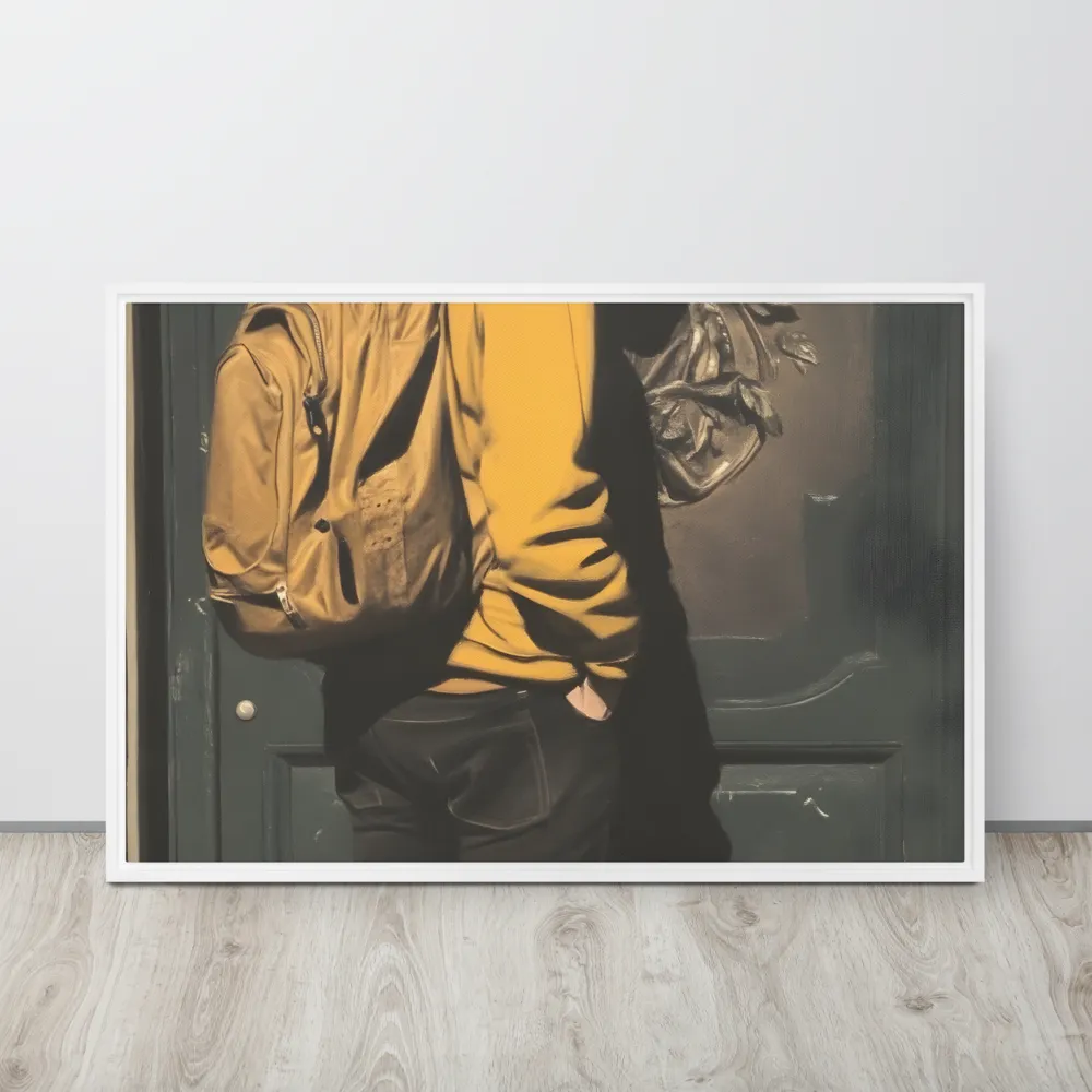 Silent Reflection | Canvas with White Frame | 24″×36″