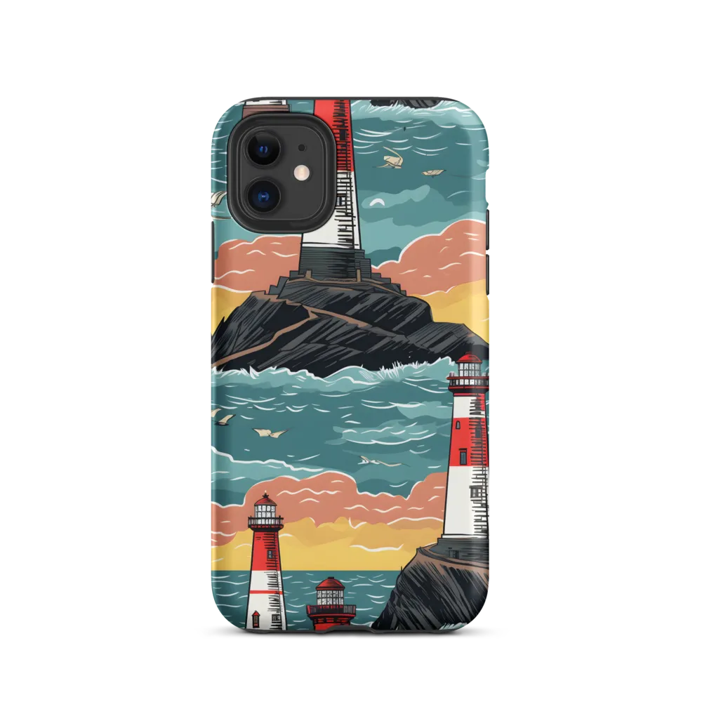 Lighthouses in a Whimsical Ocean