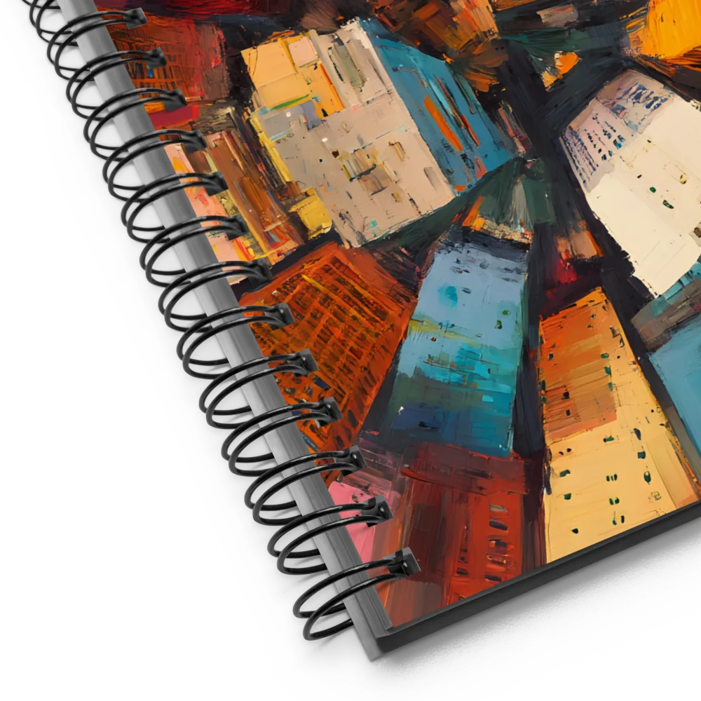 Urban Kaleidoscope | Spiral Notebook