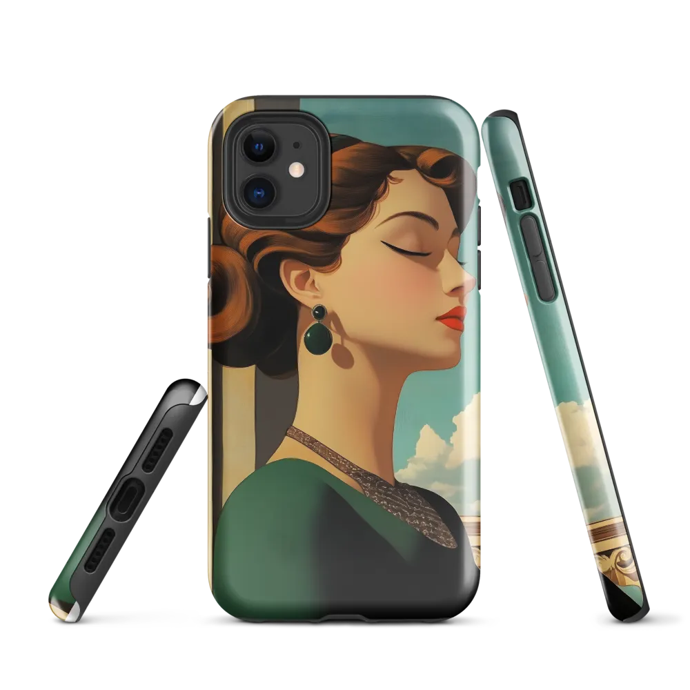 Elegance in Art Deco: A Portrait of Grace