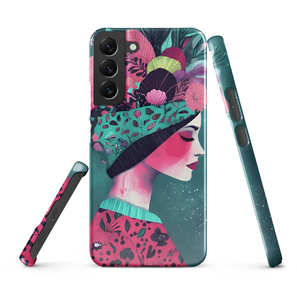 Whimsical Floral Portrait