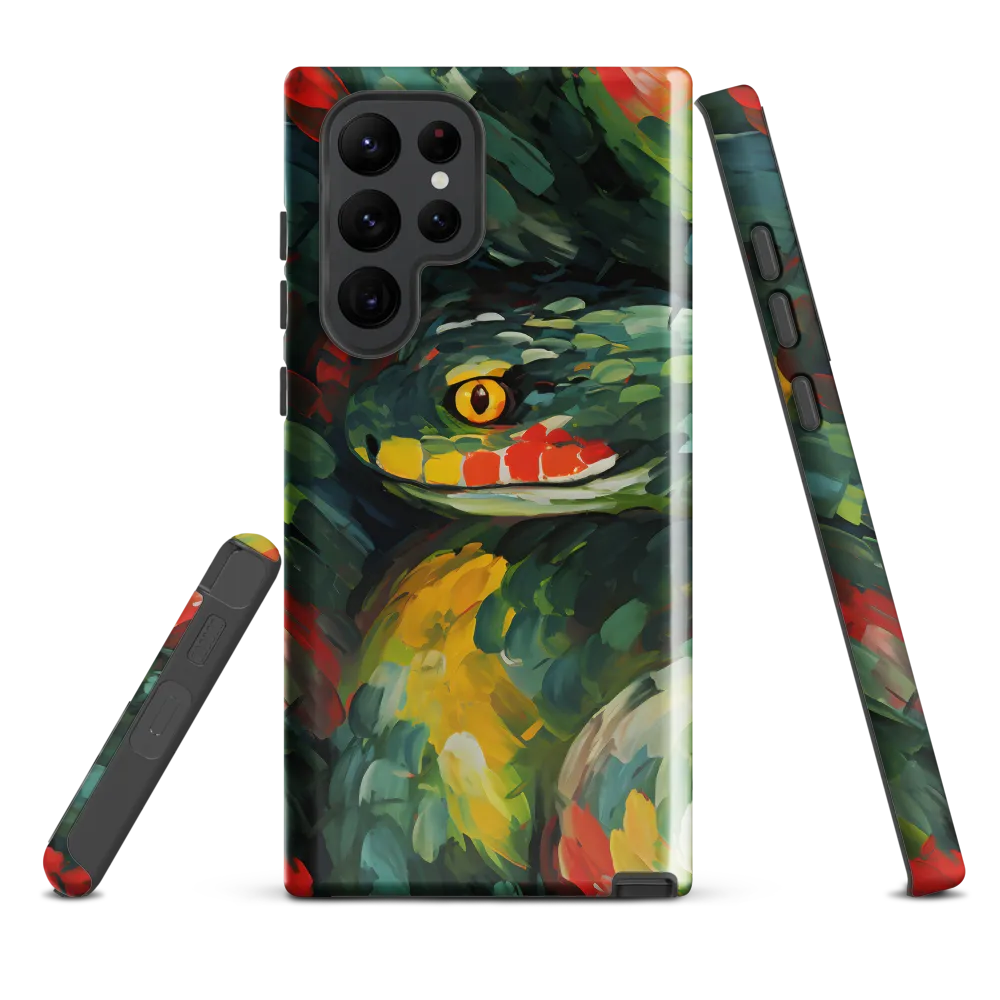 Enigmatic Coils | Phone Case |  S22 Ultra | Tough Case | Glossy