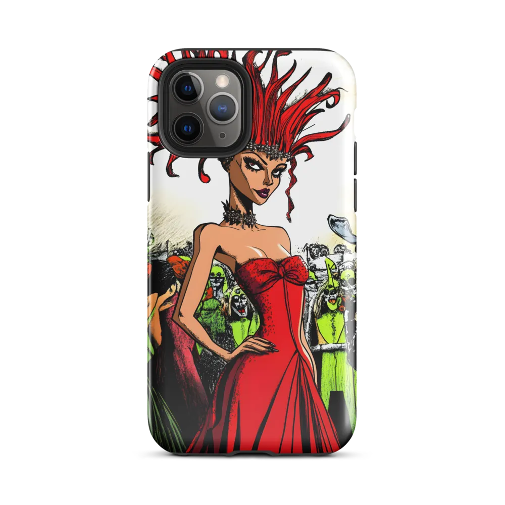 Fiery Elegance: A Fashion Statement