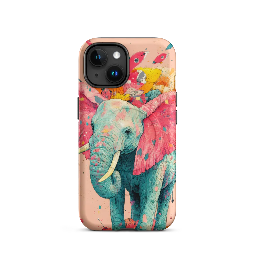 Whimsical Elegance: The Floral Elephant