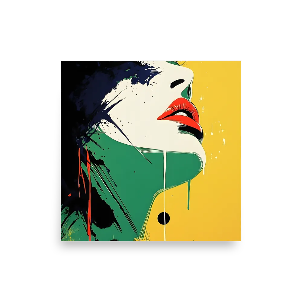 Bold Reflections: A Pop Art Portrait | Poster | 12″×12″
