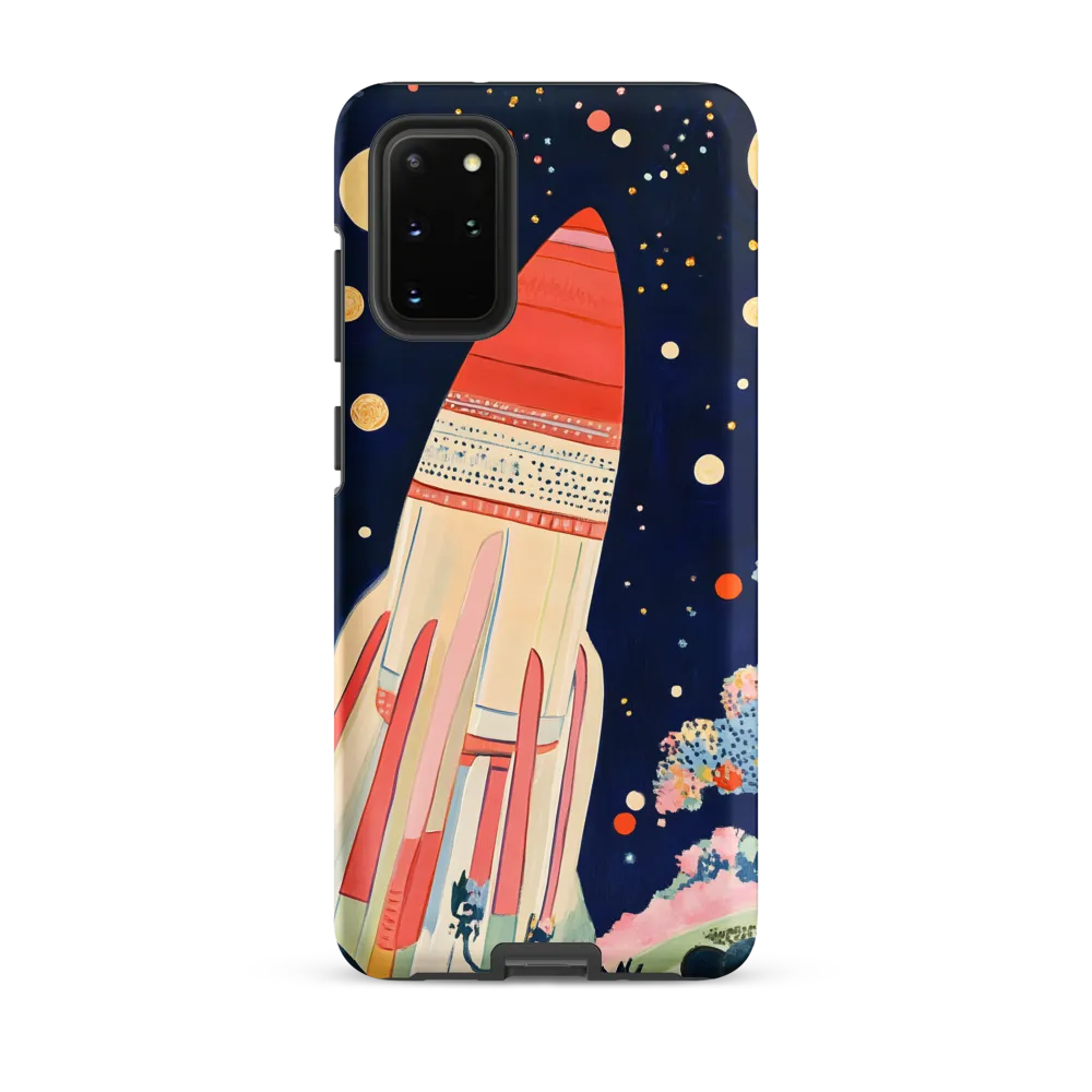 Cosmic Dreams: The Rocket's Journey