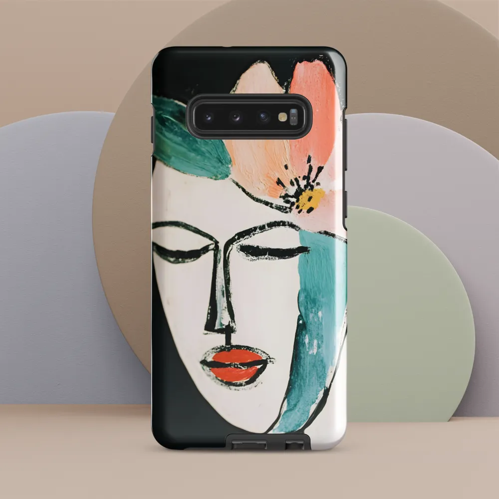 Elegance in Bloom | Phone Case |  S10 Plus | Tough Case | Glossy