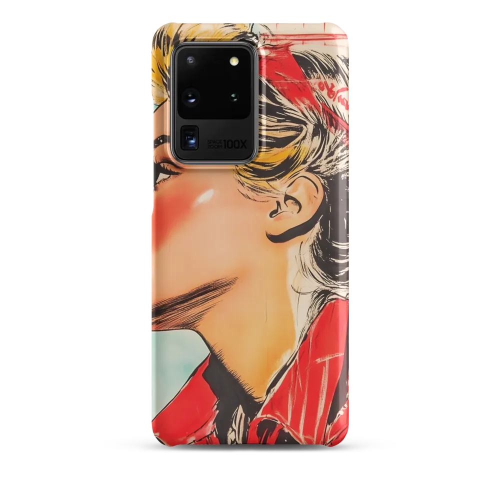 Empowered Elegance: A Pop Art Portrait | Phone Case |  S20 Ultra | Snap Case | Matte