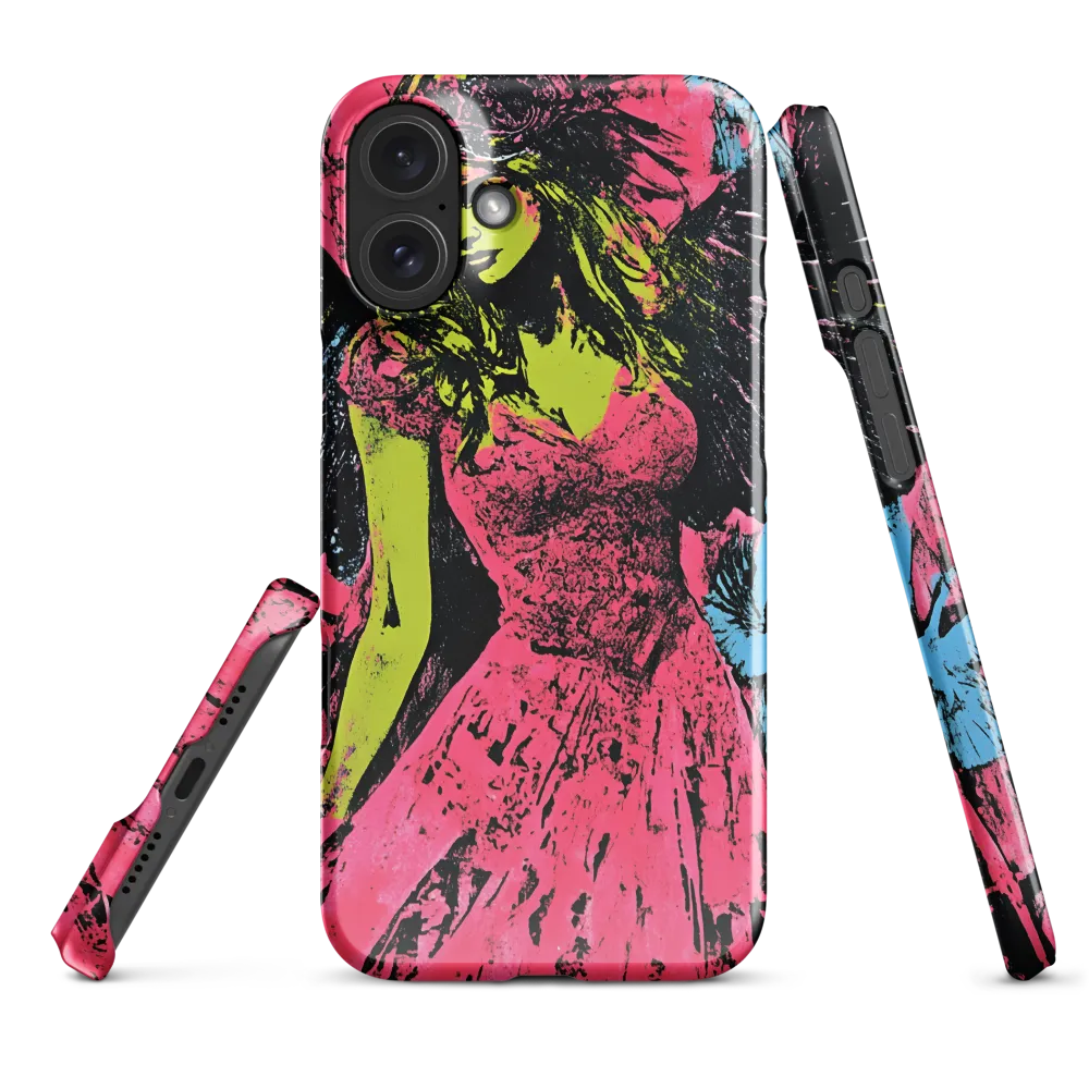 Mystical Angel in Neon Dreams