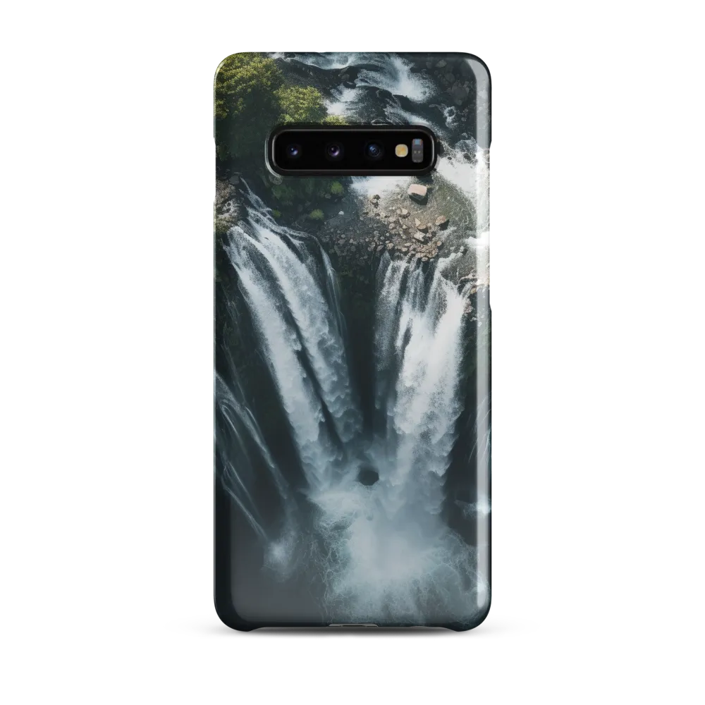 Nature's Power: The Cascading Waterfall | Phone Case |  S10 Plus | Snap Case | Glossy