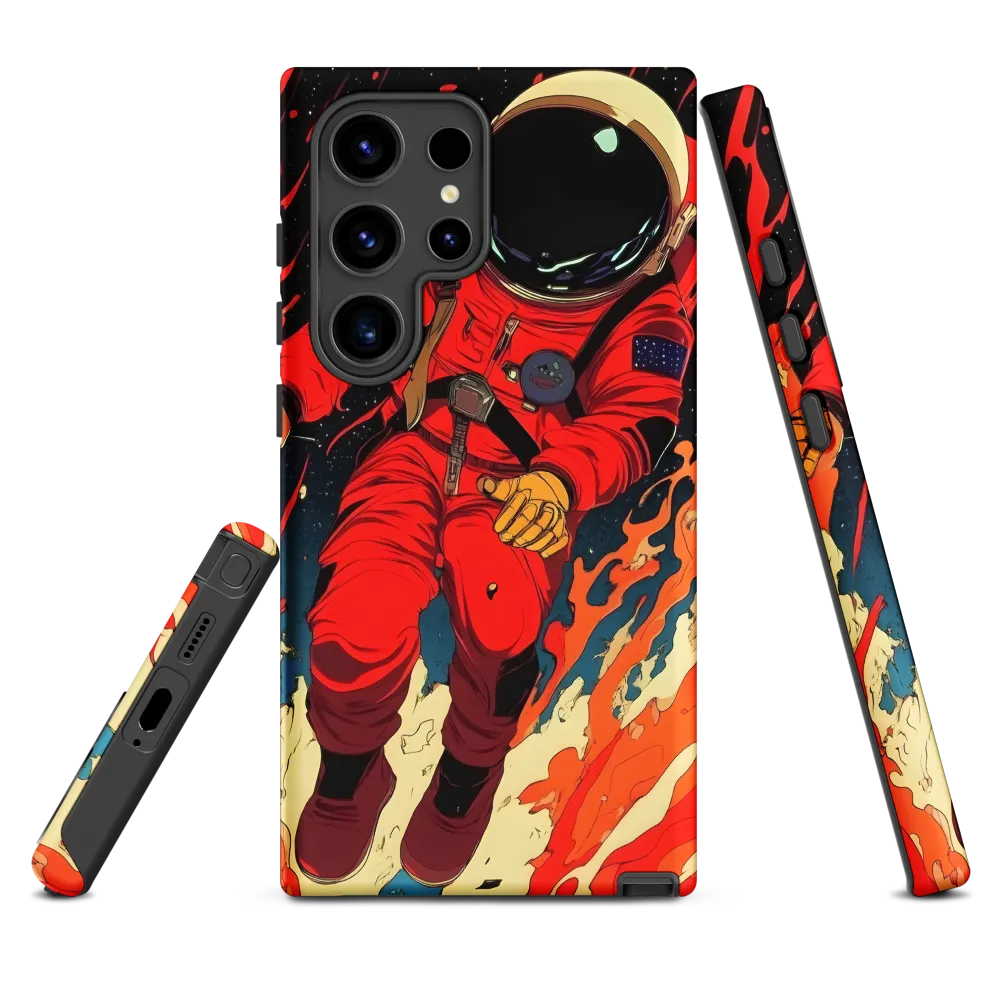 Cosmic Descent of the Astronaut