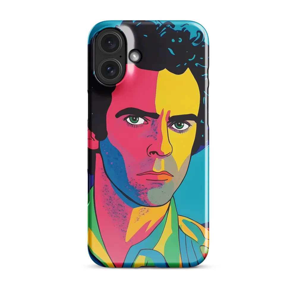 Electric Visage: A Portrait of Vibrance
