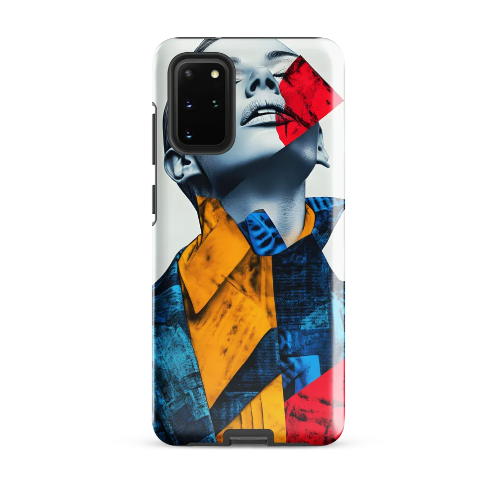 Fragmented Confidence: A Surreal Fashion Portrait