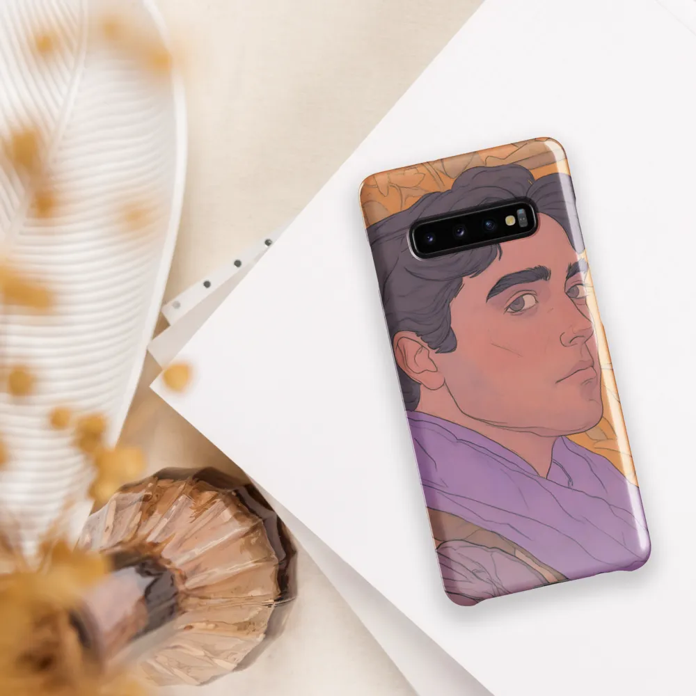 Reflections in Lavender | Phone Case |  S10 Plus | Snap Case | Glossy