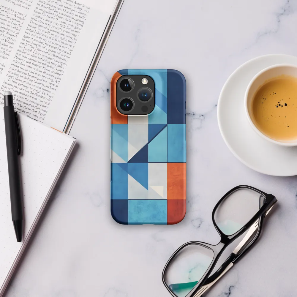 Geometric Harmony in Color | Phone Case |  16 Pro | Snap Case | Matte