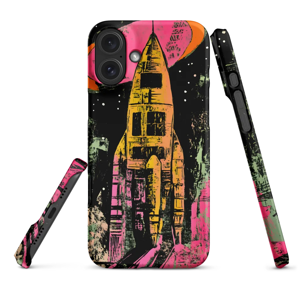 Cosmic Voyage: A Surreal Rocket Adventure
