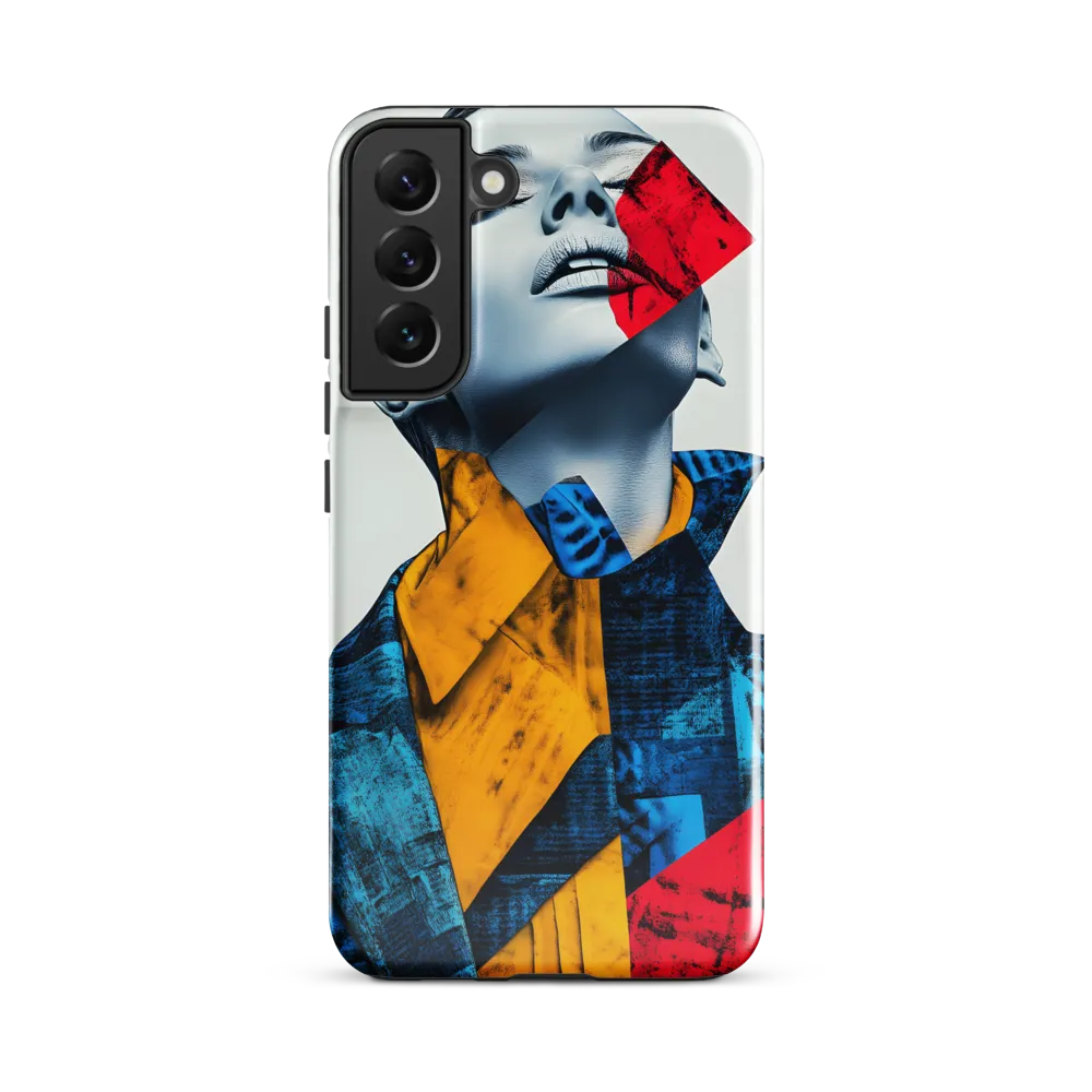 Fragmented Confidence: A Surreal Fashion Portrait