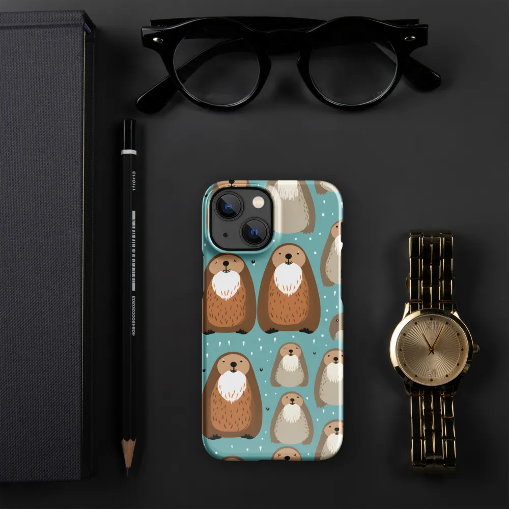 Whimsical Otter Pattern