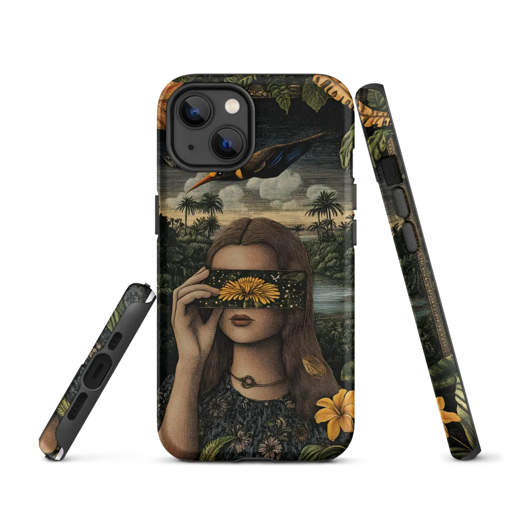 Veil of Nature: A Surreal Embrace