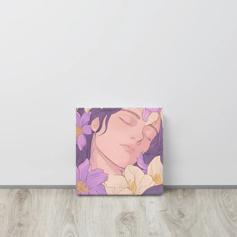 Harmony in Bloom | Canvas | 12″×12″