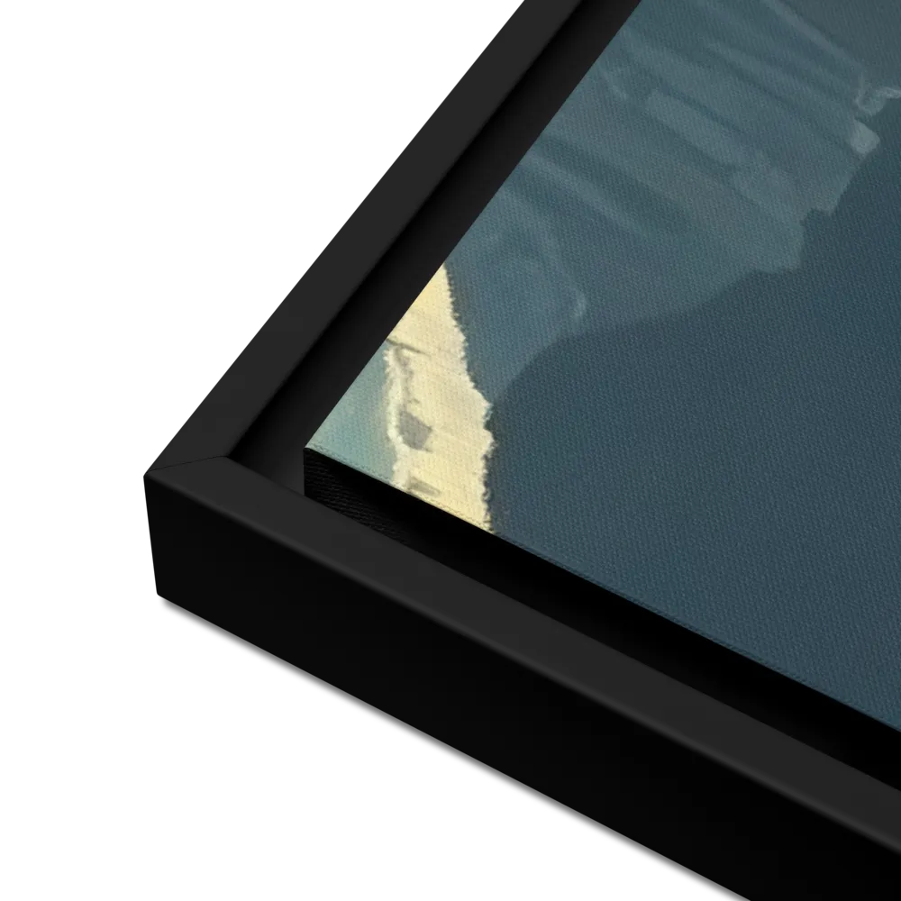 Whispers of Tranquility | Canvas with Black Frame | 24″×36″