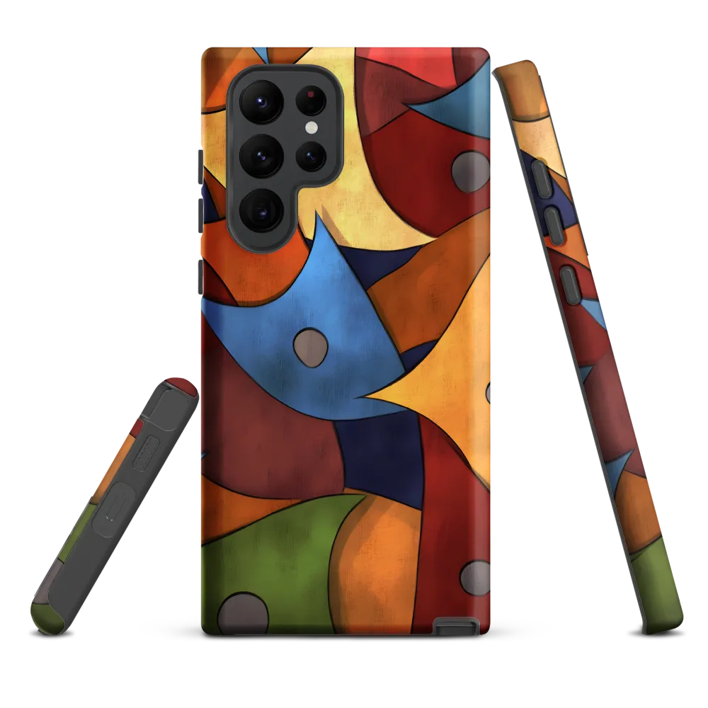 Vibrant Interplay of Shapes