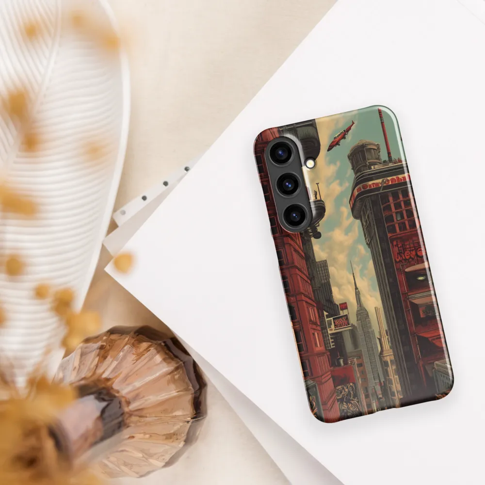 A Glimpse of Tomorrow: Urban Ambition | Phone Case |  S24 Plus | Snap Case | Glossy