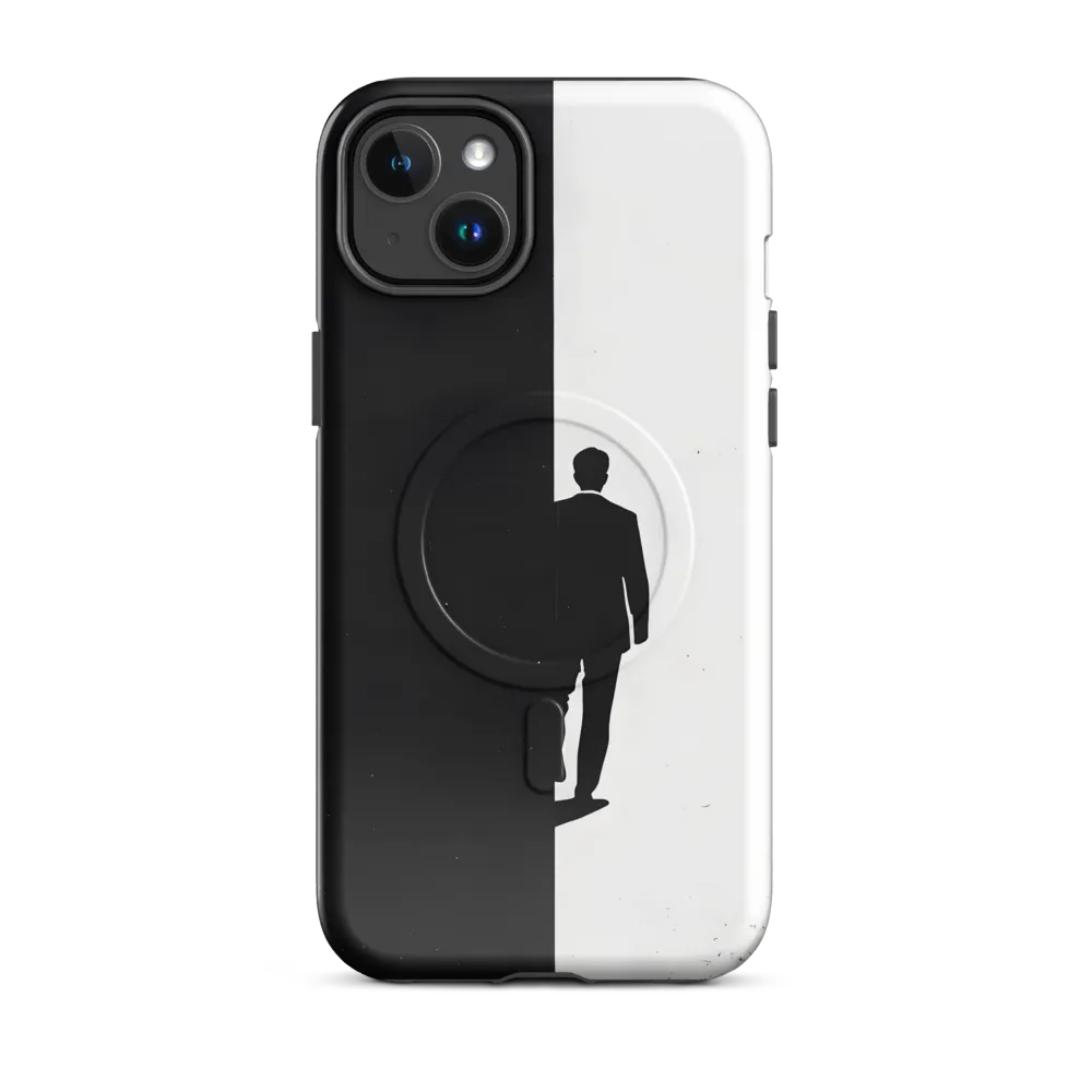 Shadows of Duality | Phone Case |  14 Plus | MagSafe® Tough Case | Glossy