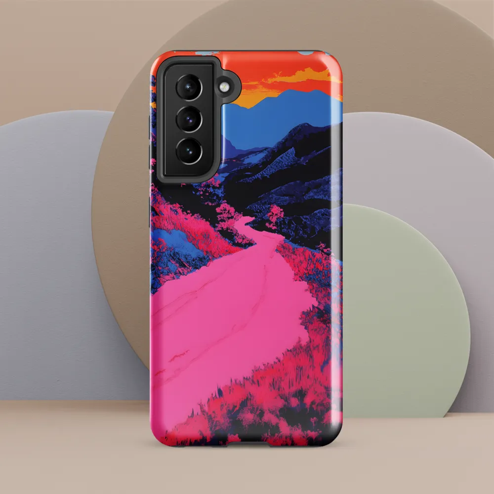 Ethereal Landscape in Vivid Hues